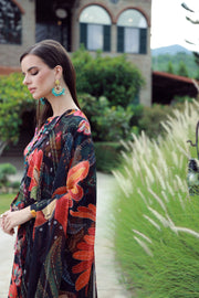 Feathers Stillness In Bloom Unstitched Printed Lawn 3Pc Suit OBLORIA-FT527