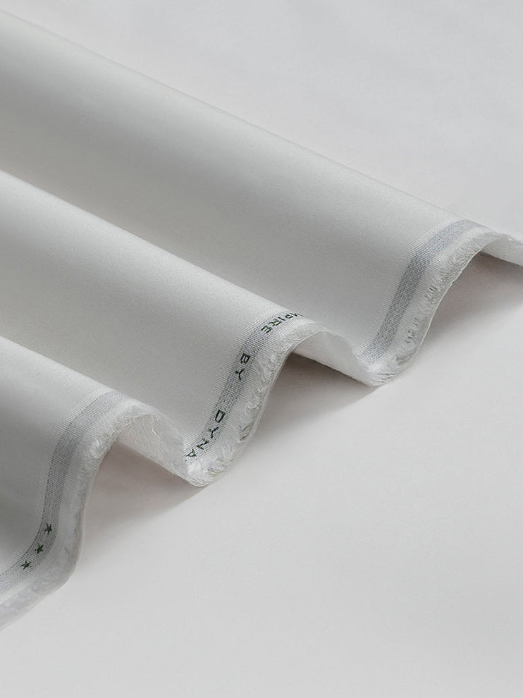 Empire by Dynasty Fabrics Men Unstitched Cotton Suite - Off White