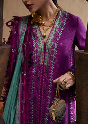 Suffuse Eid Unstitched Embroidered Lawn 3Pc Suit - OIRA