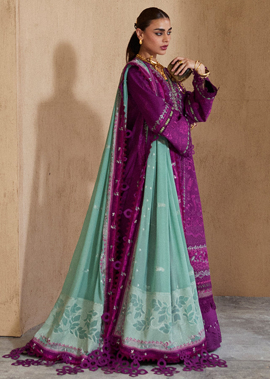 Suffuse Eid Unstitched Embroidered Lawn 3Pc Suit - OIRA