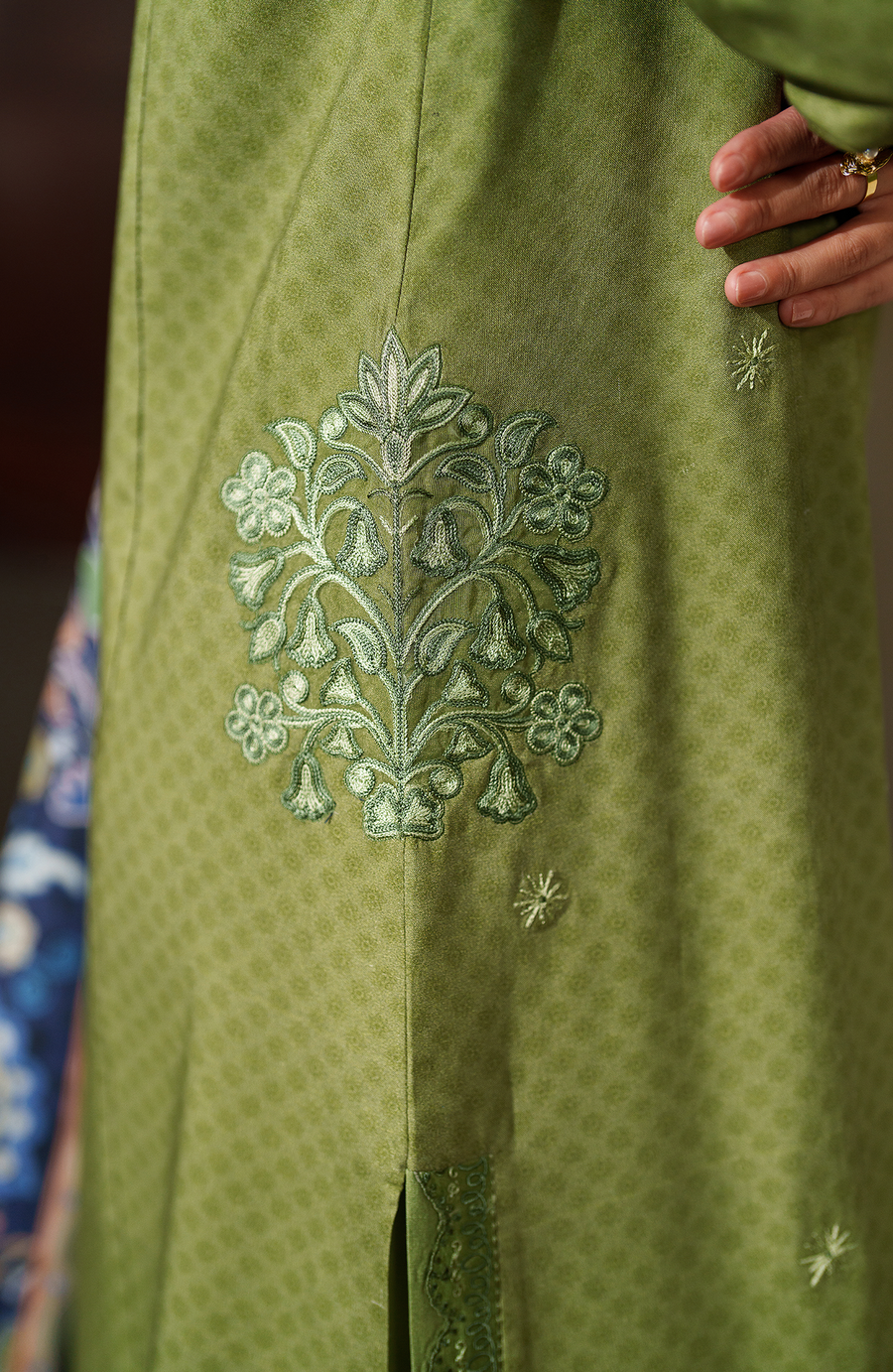 Bellini by Seran Embroidered Viscose Unstitched 3Pc Suit D-11 OLIRAE