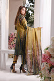 Feathers Nayab Unstitched Digital Printed Lawn 3Pc Suit OLIVE WIND-NJL-030
