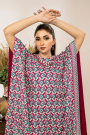 Safwa Orla Unstitched Printed Lawn 2Piece Suit - OLO04