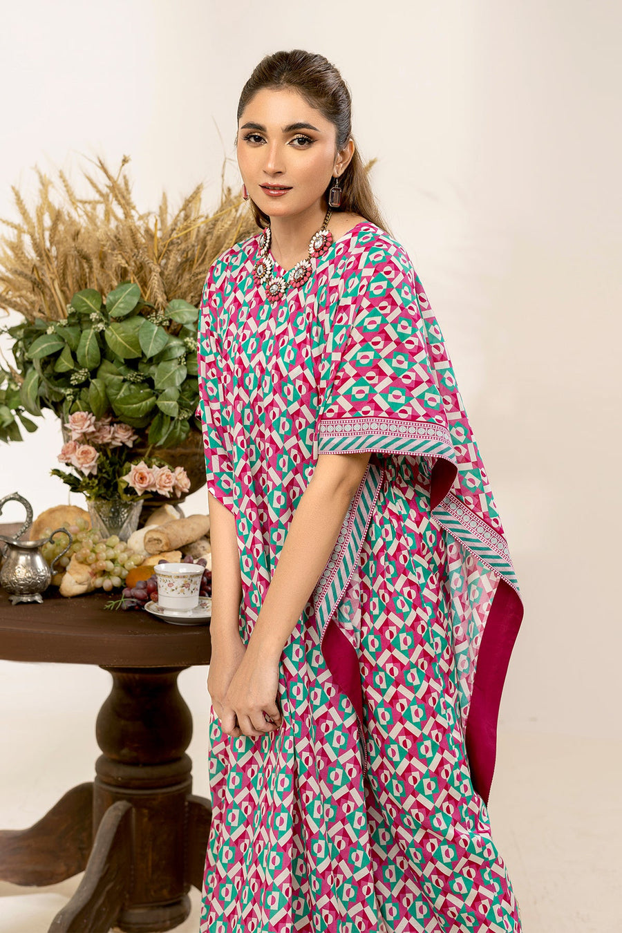 Safwa Orla Unstitched Printed Lawn 2Piece Suit - OLO04