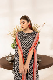 Safwa Orla Unstitched Printed Lawn 2Piece Suit - OLO05