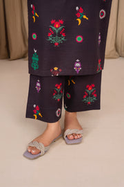 Feathers Digital Printed Khaddar Unstitched 3Pc Suit ONYROS-FT597