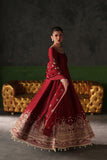 Emaan Adeel Verve Embroidered Raw Silk Unstitched 3Pc Suit - ONYX MUSE