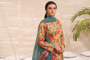 Feathers Premium Printed Lawn Unstitched 3Pc Suit OPAL-FT252