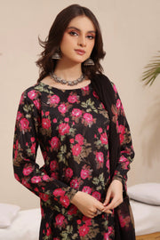 Feathers Premium Printed Lawn Unstitched 3Pc Suit OPHELIA-FT254
