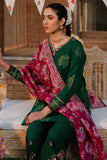 Cross Stitch Eid Lawn Unstitched Embroidered 3Pc Suit D-09 Opulent Green