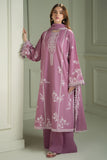 Cross Stitch Mahiri Embroidered Lawn Unstitched 3Pc Suit - ORCHID GLAZE