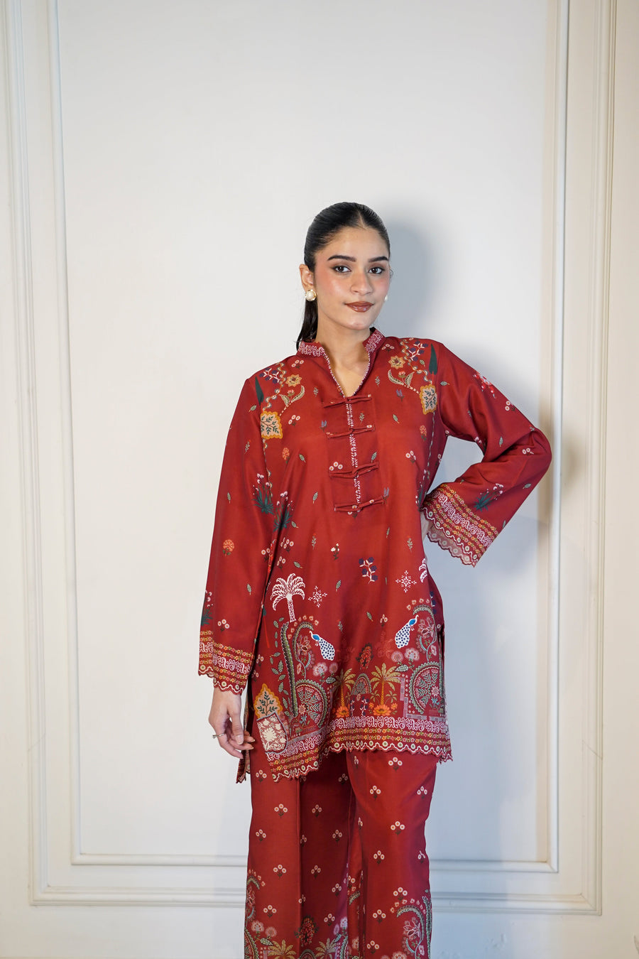 Faiza Faisal FNF Day-Out Printed Poly Lawn Pret 2Pc Suit - ORIYA