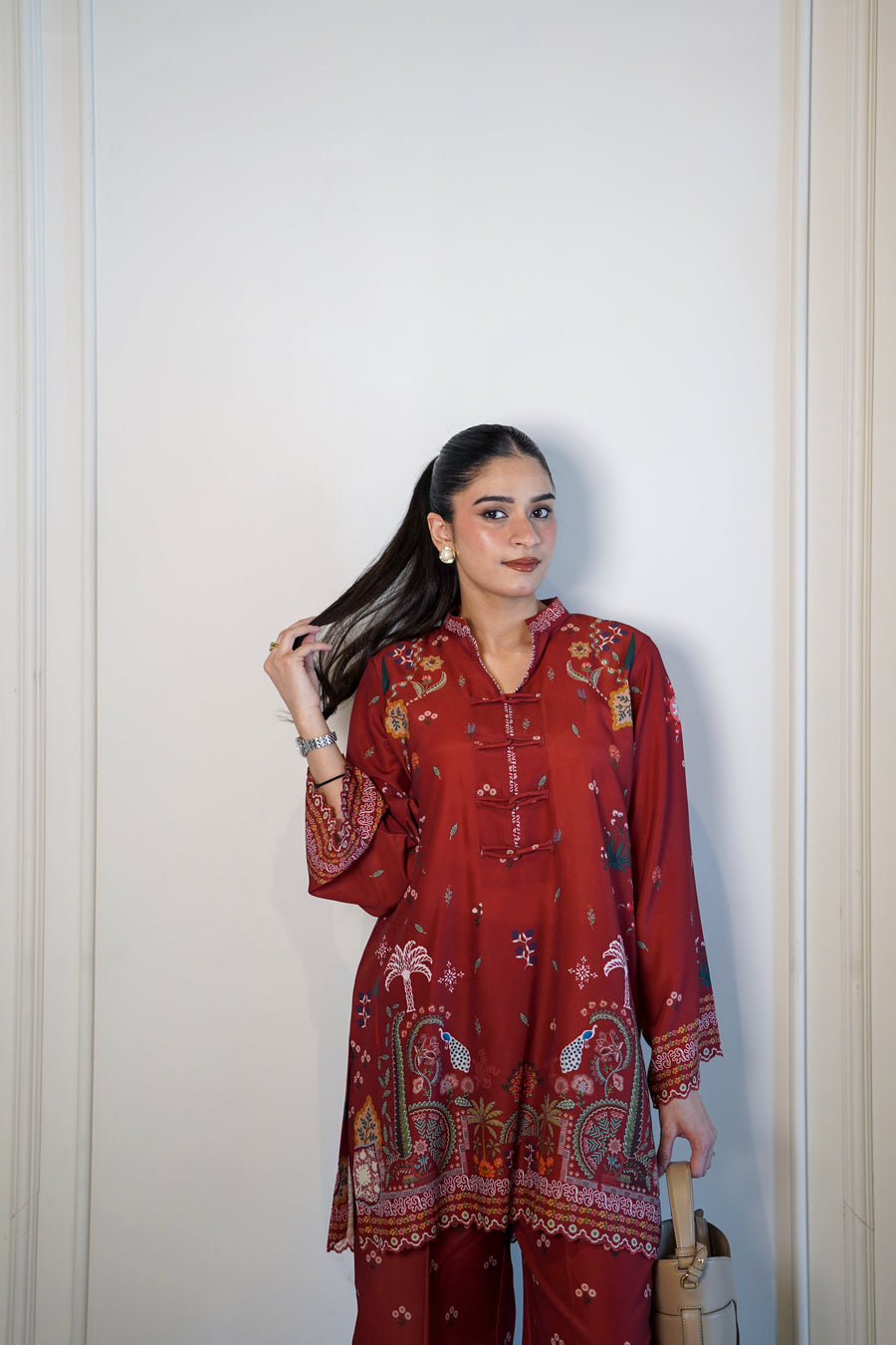 Faiza Faisal FNF Day-Out Printed Poly Lawn Pret 2Pc Suit - ORIYA