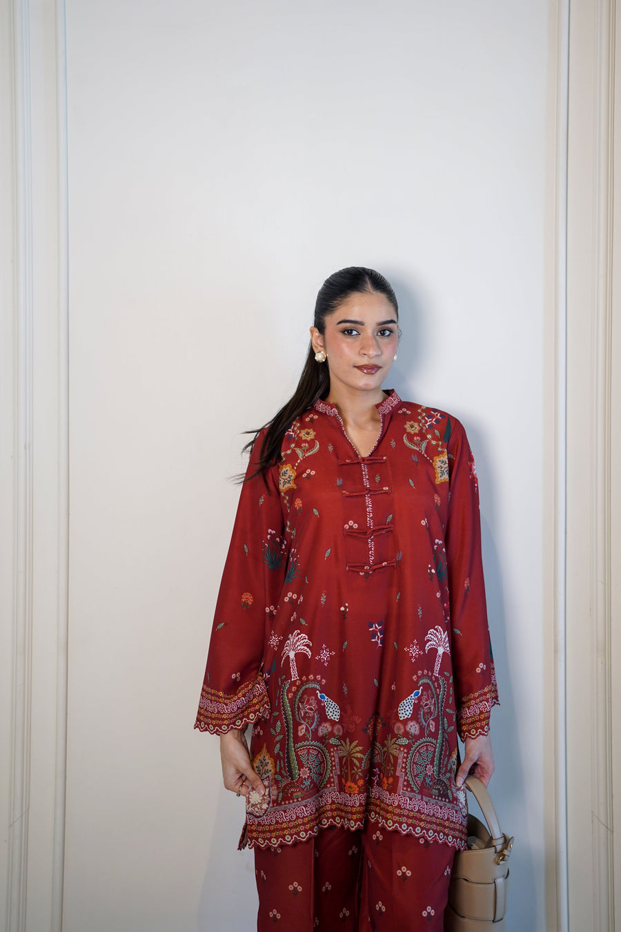 Faiza Faisal FNF Day-Out Printed Poly Lawn Pret 2Pc Suit - ORIYA