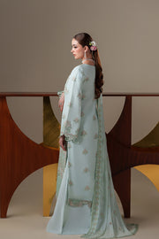 Emaan Adeel Nouvelle Embroidered Chiffon Unstitched 3Pc Suit - ORLA