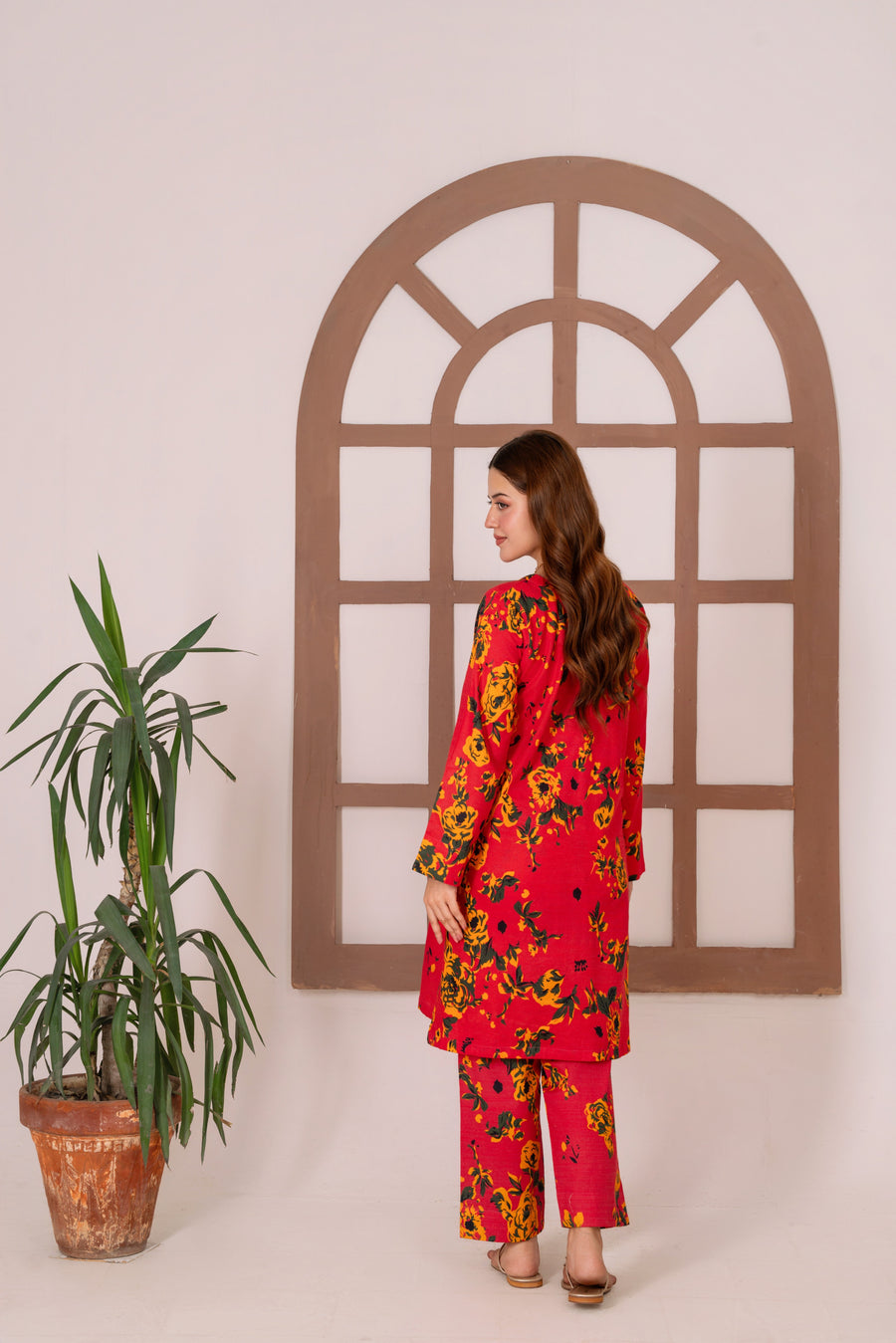 Feathers Digital Printed Khaddar Unstitched 2Pc Suit ORLITH-FT605