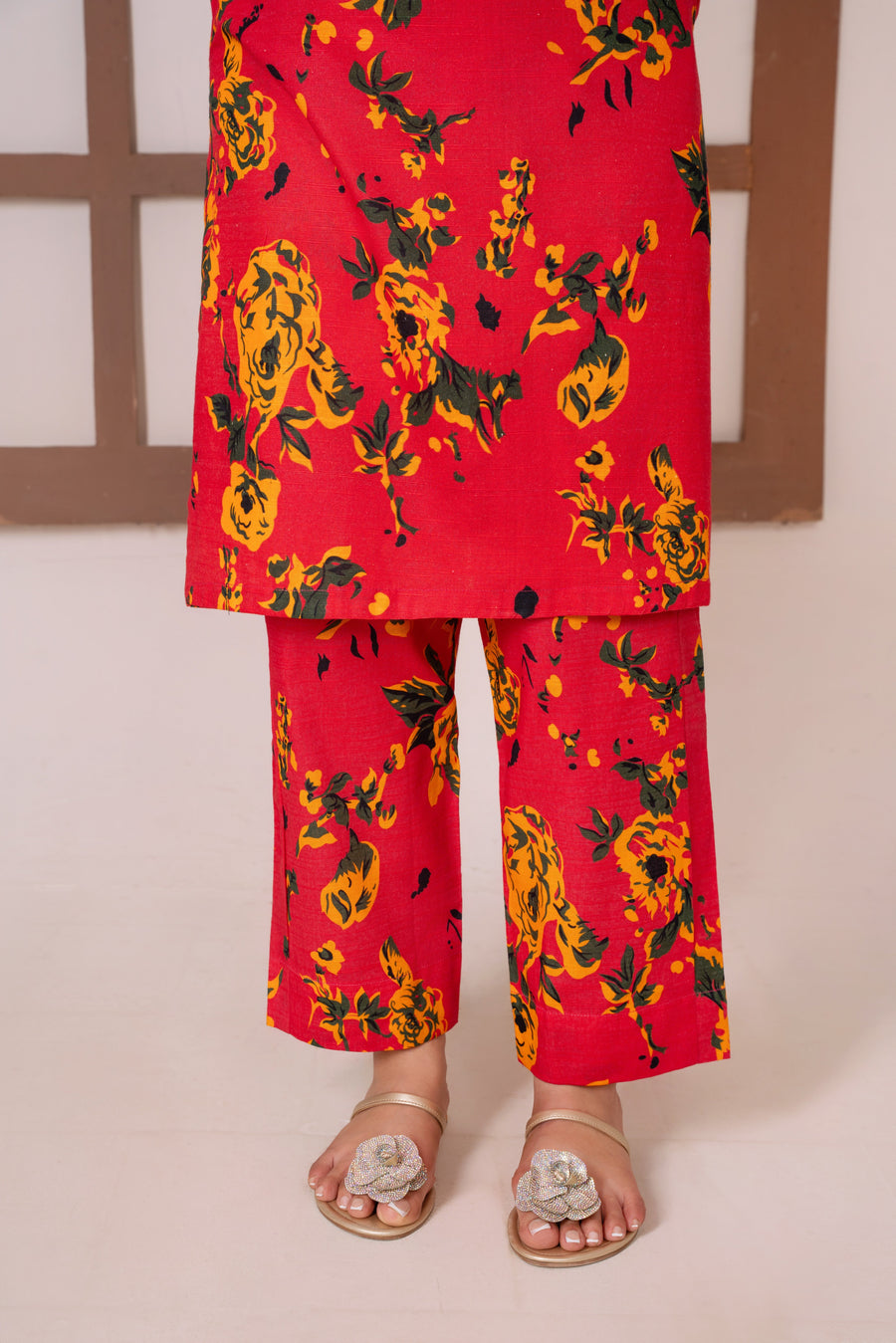 Feathers Digital Printed Khaddar Unstitched 2Pc Suit ORLITH-FT605