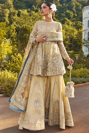 Soraya Lumene Embroidered Luxury Organza Unstitched 3Pc Suit - ORNELLA