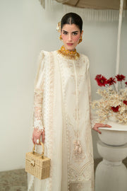 Zariya Zaira Embroidered Luxury Lawn Unstitched 3Pc Suit ZB6S105 ORSA