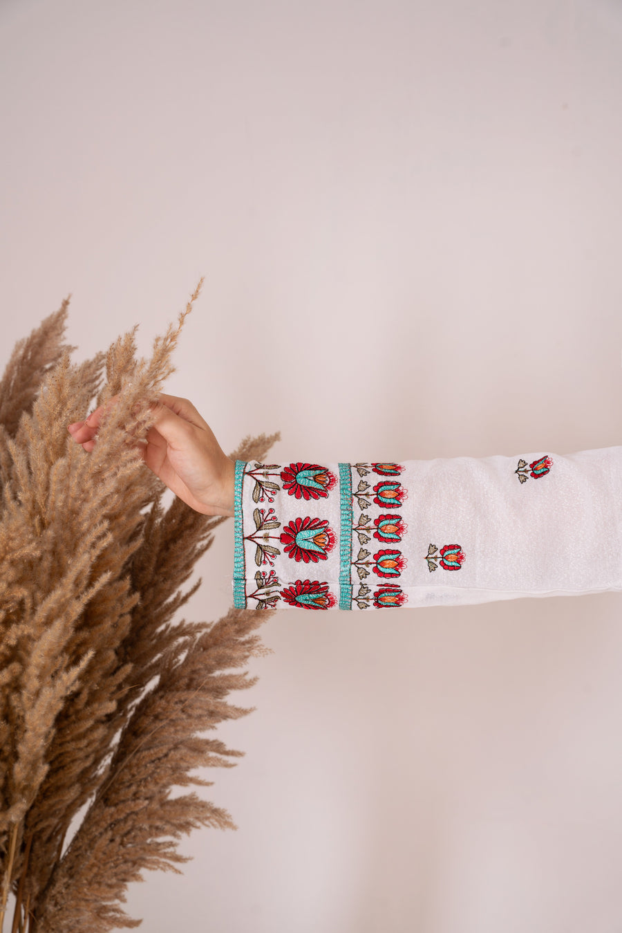 Feathers Fully Embroidered Karandi Unstitched 3Pc Suit ORVEN-FT608