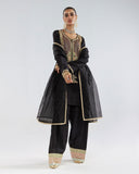 Zivah Apparel Elysian Luxury Pret 3Pc Suit ( Ready To Wear ) Obsidian