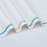 Lessona by Dynasty Fabrics Men's Unstitched Wash & Wear Suit - Off White