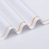 Gold by Dynasty Fabrics Men's Unstitched Cotton Suit - Off White