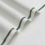 North Pole by Dynasty Fabrics Men's Unstitched Wash & Wear Suit - Off White