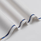 Mulberry by Dynasty Fabrics Men's Unstitched Wash & Wear Suit - Off White