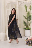 Feathers Premium Whisper of Elan Unstitched Lawn 3Pc Suit Olive Ode-FT673