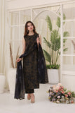 Feathers Premium Whisper of Elan Unstitched Lawn 3Pc Suit Olive Ode-FT673