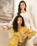 Zivah Apparel Unstitched Embroidered Luxury Lawn 3Pc Suit - Olivine