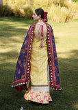 Hussain Rehar Embroidered Luxury Lawn Unstitched 3Pc Suit D-02 OPAL