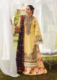 Hussain Rehar Embroidered Luxury Lawn Unstitched 3Pc Suit D-02 OPAL