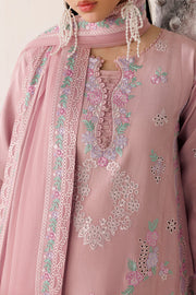 Farasha Veira Embroidered Raw Silk Unstitched 3Pc Suit D-02 Opaline Poise