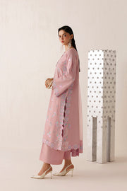 Farasha Veira Embroidered Raw Silk Unstitched 3Pc Suit D-02 Opaline Poise