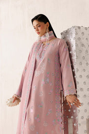 Farasha Veira Embroidered Raw Silk Unstitched 3Pc Suit D-02 Opaline Poise