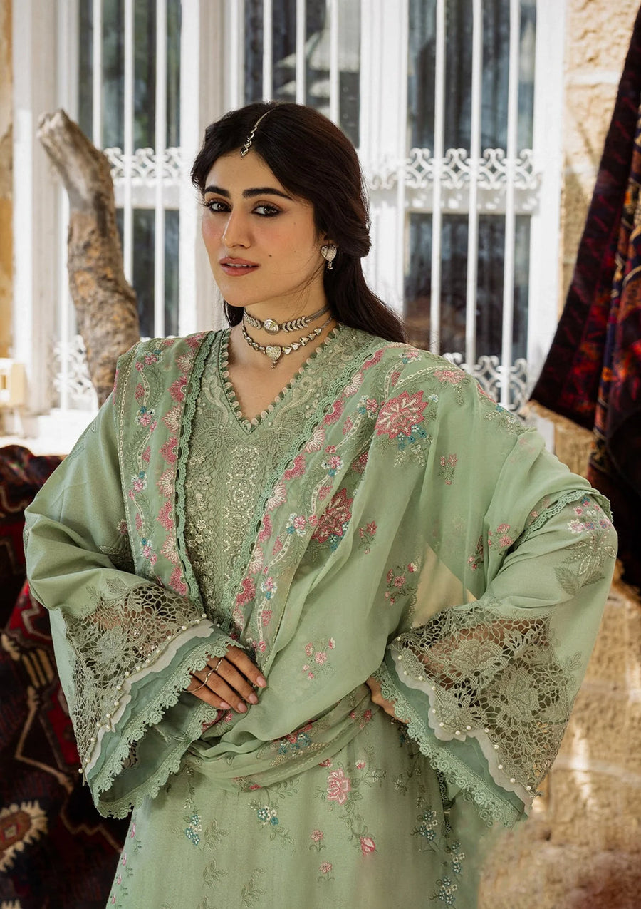 Kahf Premium Embroidered Karandi Unstitched 3Pc Suit KKH-01 PRIMROSE