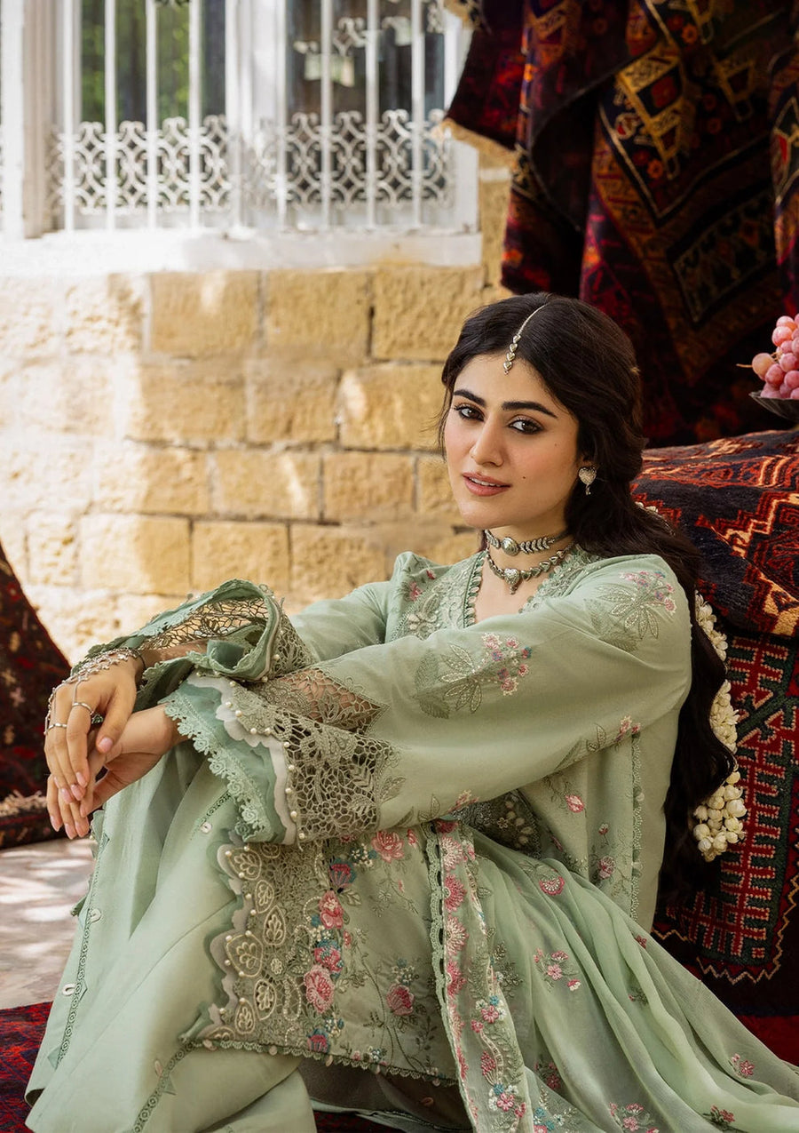 Kahf Premium Embroidered Karandi Unstitched 3Pc Suit KKH-01 PRIMROSE
