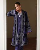 Roheenaz Eclat Gerden Printed Lawn Unstitched 3Pc Suit - ORCHID GARDEN