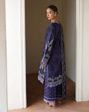Roheenaz Eclat Gerden Printed Lawn Unstitched 3Pc Suit - ORCHID GARDEN