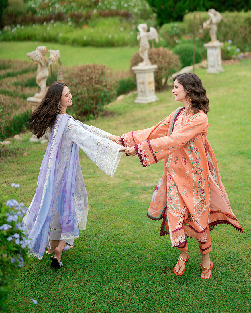 Roheenaz Reverie Embroidered Lawn Unstitched 3Pc Suit RNZ2502B Orelia