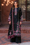 Farasha Summer Essentials Embroidered Lawn Unstitched 3Pc Suit - Ornate Noir