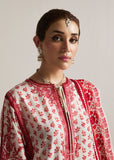 Hussain Rehar Embroidered Luxury Lawn Unstitched 3Pc Suit D-04 ORO