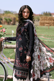 Zarposh Summer Soiree Embroidered Luxury Lawn Unstitched 3Pc Suit - Osyra