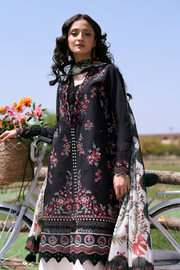 Zarposh Summer Soiree Embroidered Luxury Lawn Unstitched 3Pc Suit - Osyra
