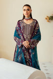 Ramsha Dastoor Embroidered Chiffon Unstitched 3Pc Suit P-102