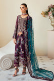 Ramsha Dastoor Embroidered Chiffon Unstitched 3Pc Suit P-102