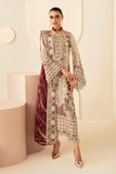 Ramsha Dastoor Embroidered Chiffon Unstitched 3Pc Suit P-103