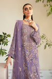 Ramsha Dastoor Embroidered Chiffon Unstitched 3Pc Suit P-104